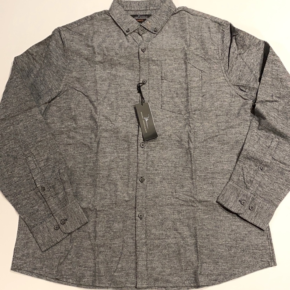 Marc Anthony XLarge Cotton Button Shirt Long Sleeve New D29